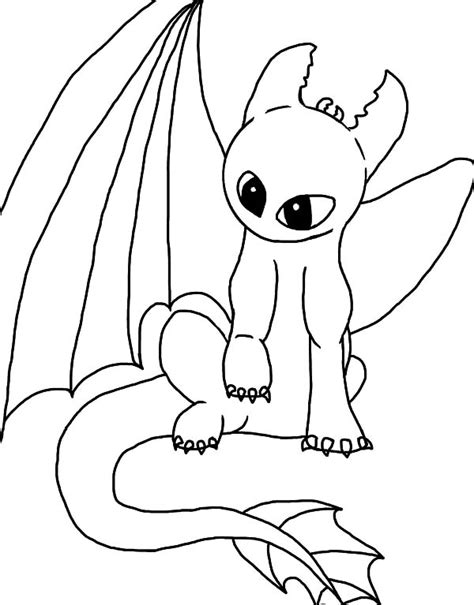 baby night fury    train  dragon coloring pages coloring sky
