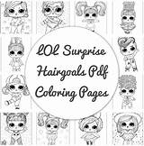 Lol Coloring Pages Hairgoals Surprise Pdf sketch template