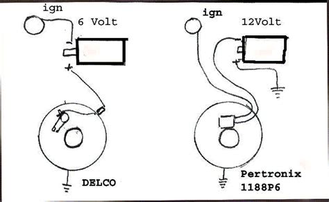 bob johnstones studebaker resource website wiring diagram pertronix  volt ignitor p