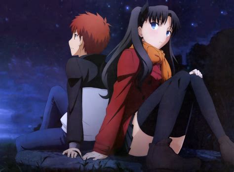 Anime Fate Stay Night Unlimited Blade Works Shirou Emiya Rin Tohsaka