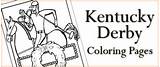 Derby Kentucky Coloring Pages Sheets La Printables Kids Template sketch template