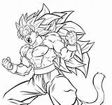 Super Coloring Pages Saiyan Dbz Getcolorings Dragon Ball sketch template