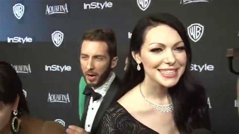 laura prepon exclusive interviews at the golden globes after party 2015
