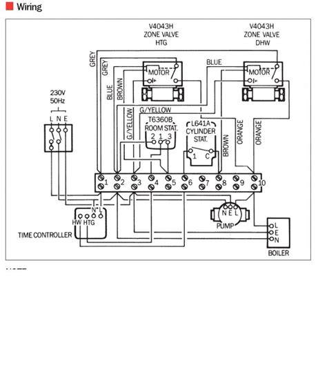 wiring diagram  central heating system diynot forums
