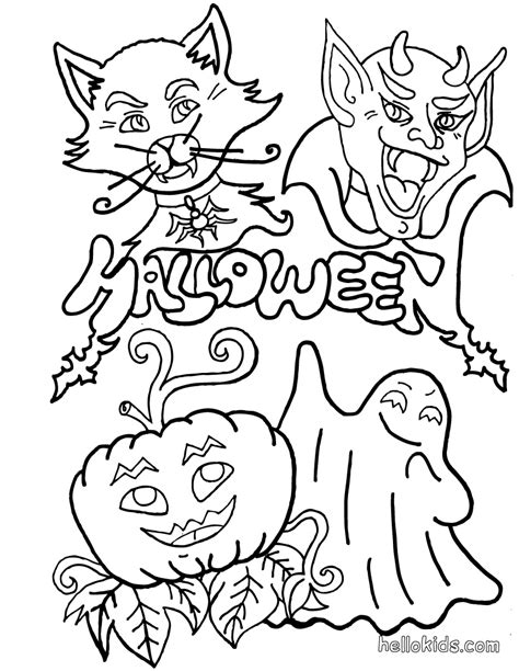 halloween coloring pages september