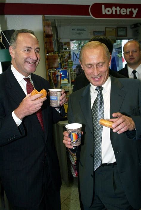 Schumer And Putin Shared Doughnuts 14 Years Ago Now Trump Wants An