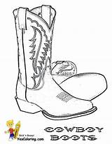 Cowboy Boots Boot Coloring Pages Printable Drawing Cowgirl Western Print Tattoo Sketch Saddle Hats Color Draw Kids Winter Getcolorings Hat sketch template