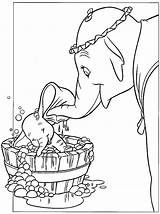 Dumbo Pages Coloring Coloringpages1001 sketch template