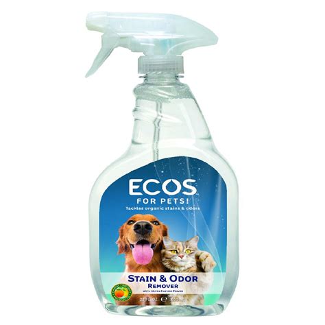 ecos  packs pets stain  odor remover oz carlo pacific