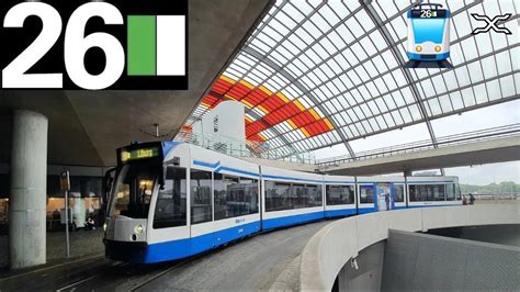 gvb amsterdam tramlijn  cabinerit ijburg centraal station ijzijde vv tram driver