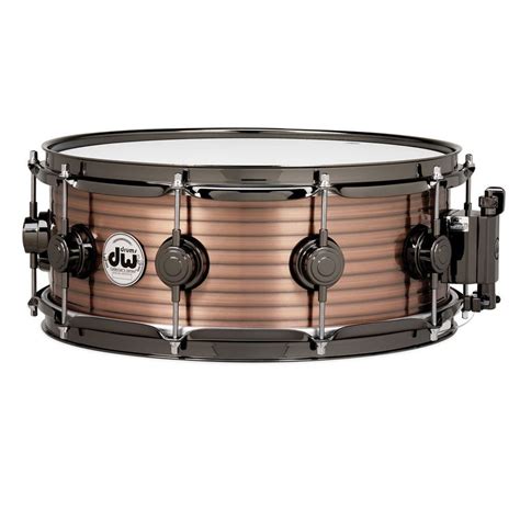 dw drums collectors    vintage copper  steel snare drum