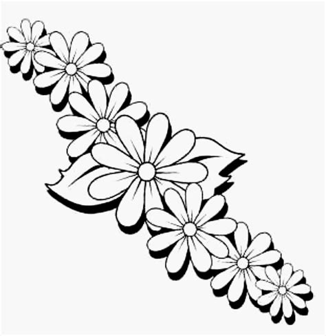 banner  flowers coloring pages coloring pages