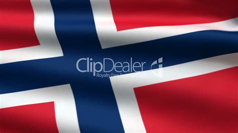 norwegian flag lizenzfreie stock  und clips
