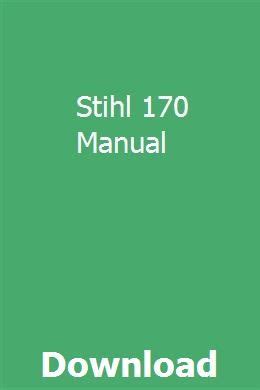 stihl  manual manual inspirational books book catalogue