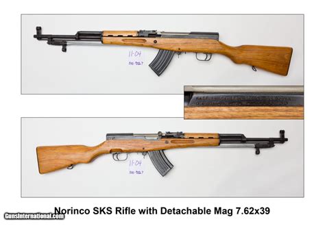 norinco sks rifle  detachable mag