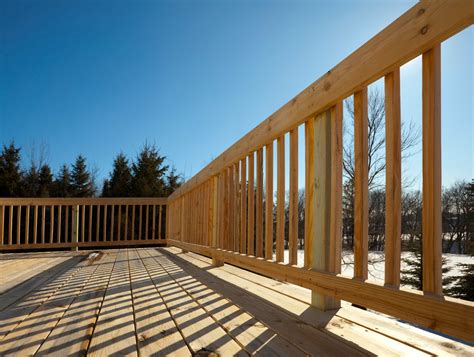 build  deck rail builders villa