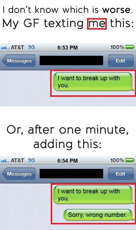 9 Breakup Texts That Just Might Test Your Faith In Humanity Huffpost