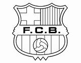 Colorear Escudo Barca Barcelone Stemma Blason Escudos Emblema Fútbol Kolorowanki Fcb Cdn5 Messi Acolore Calcar Neymar Suarez Disegno Stampare Escut sketch template