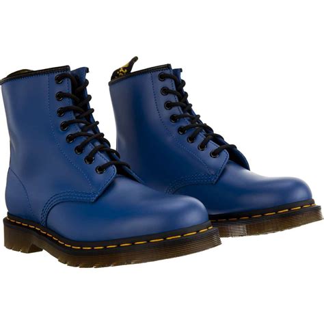 glany damskie drmartens dr martens niebieskie  smooth summer icons blue combat