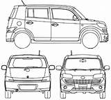 Daihatsu Materia Blueprints 2007 Blueprint Explorer Ford Car Microvan Blueprintbox Source Close sketch template