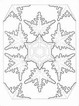 Coloring Snowflake Pages Mandala Printable Adults Snow Winter Snowflakes Print Line Drawing Adult Getdrawings Preschoolers Christmas Google Sheets Getcolorings Flake sketch template