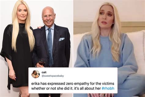 rhobh fans slam erika jayne for showing no sympathy to victims as she