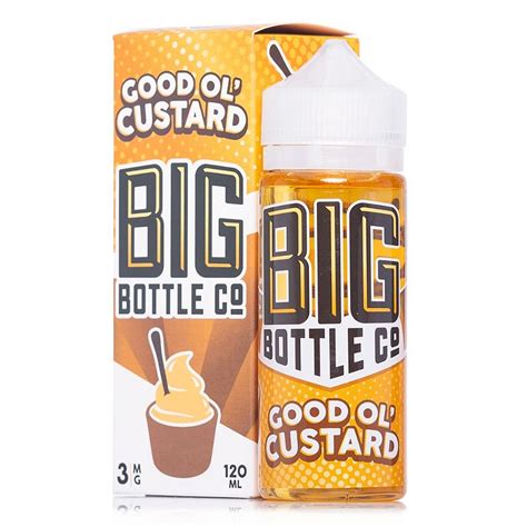 E Liquid Good Ol Custard Big Bottle Co Loja Vape A 31500 Hot Sex Picture