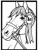 Horse Coloring Racing Pages Printable Getcolorings Print sketch template