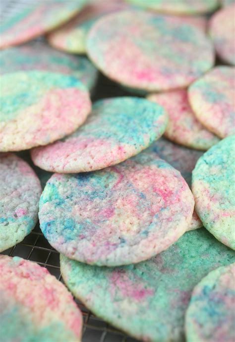 cotton candy cookies bakerella