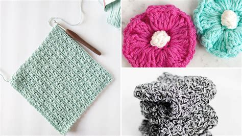 cotton yarn crochet patterns youll love easy crochet patterns