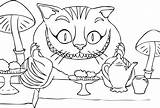 Coloring Pages Cheshire Cat Alice Wonderland K5worksheets K5 Worksheets Supercoloring Via Tag sketch template