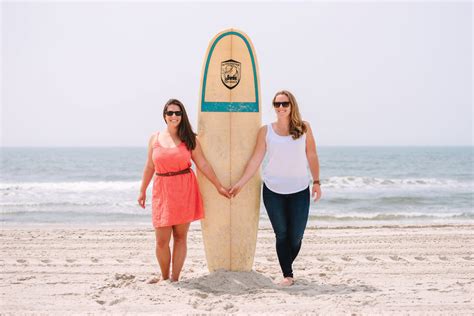 Surf S Up A Beach Engagement Photo Session Equally Wed Modern