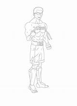 Mortal Kombat Cage Johnny Tudodesenhos sketch template