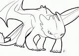 Toothless Coloring Pages Line Dragon Lineart Train Drawing Baby Kids Dreamworks Panda Draw Httyd Clipart Fu Kung Pic Deviantart Cartoon sketch template