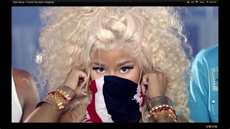 Nicki Minaj Pound The Alarm Explicit Official Music Video [official