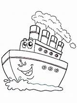 Barco Medios Barcos Vapoare Colorat Pintando Transportes Coloreando Imagui Planse Desene Pasajeros sketch template