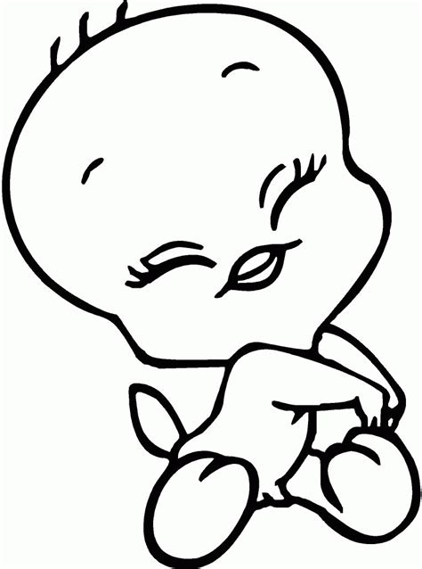 tweety bird coloring sheets   tweety bird coloring