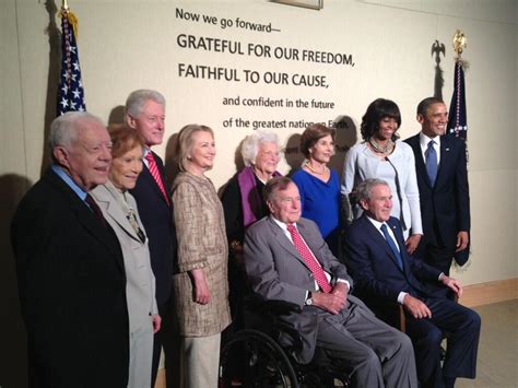 all 5 living us presidents and their wives imgur
