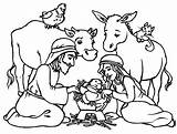 Jesus Coloring Baby Manger Pages Nativity Printable Mary Color Christmas Away Getcolorings Kids Sheet sketch template