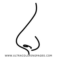 nose coloring page ultra coloring pages