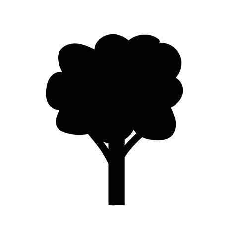 tree icon symbol sign  vector art  vecteezy