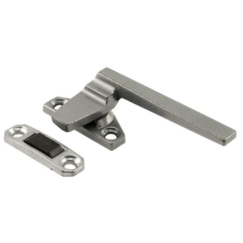 prime   handed aluminum casement locking handle  offset base    home depot