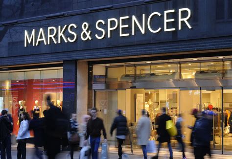 marks spencer shares surge  food sales soar  weak retail data
