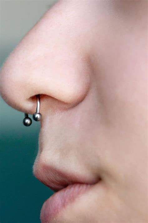 What Does A Nose Ring Mean On A Woman Bull Nose Ring Nose Ring