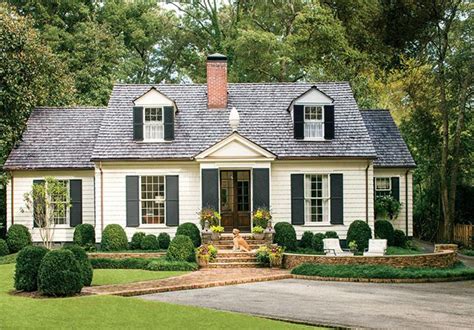 homes  major curb appeal cape  house exterior cape  style house cottage style
