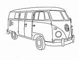 Colorir Para Kombi Desenhos Carros Em sketch template