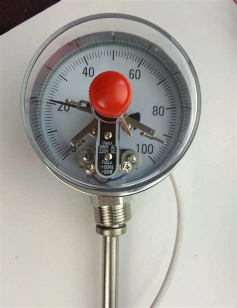 bimetal thermometer bimetallic electric contact  redial mm mm mm  jvtia