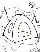 Tent Camping Coloring Pages Colouring Kids Sheet Campfire Drawing Print Printable Tents Draw Clipart Color Coloringpagesfortoddlers Getdrawings Glass Getcolorings Scouts sketch template