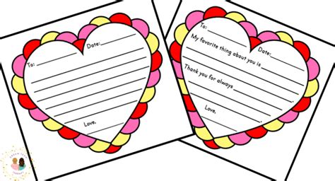 valentines day letters  kids dream team therapy