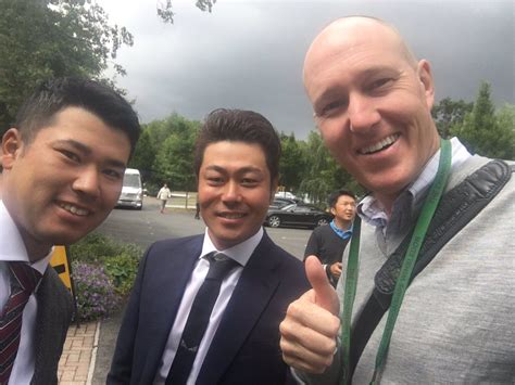 olivier van lindonk  twitter nice    japanese guest today  atwimbledon